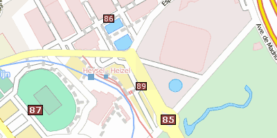 Stadtplan Atomium