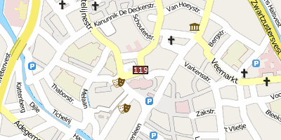Mechelen Brüssel Stadtplan
