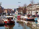  Bild Attraktion  Kanal in der belgischen Stadt Mechelen
