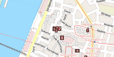 Antwerpen Brüssel Stadtplan