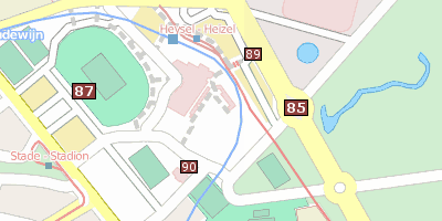 Bruparck Brüssel Stadtplan