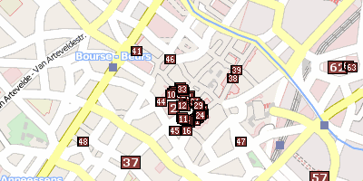 Haus Helm Brüssel Stadtplan