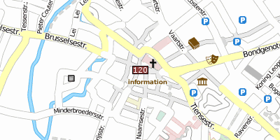 Leuven Brüssel Stadtplan