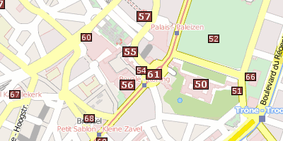Stadtplan Musikinstrumentenmuseum