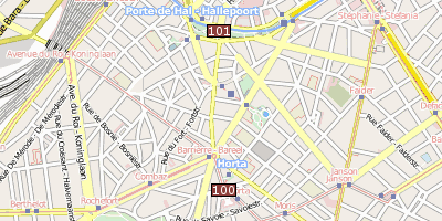 Saint-Gilles Stadtplan