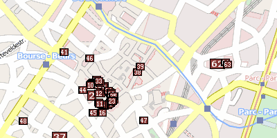 St. Hubertus Galerien Stadtplan