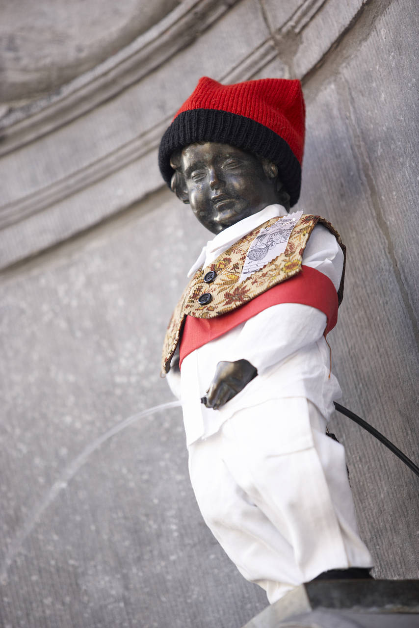 Foto von Citysam Der Manneken-Pis wechselt seine Kostüme Impressionen Sehenswürdigkeit Brüssel