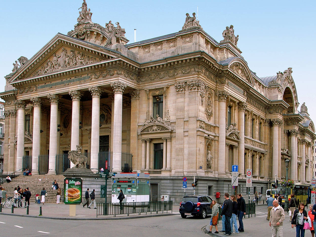 Foto Beursplein - Brüssel